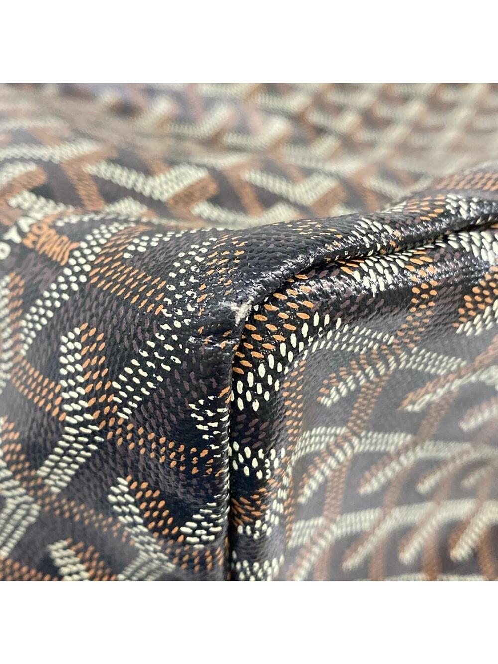 Goyard Saint Louis Pm Black Coated #351055G19B - Picture 6 of 15